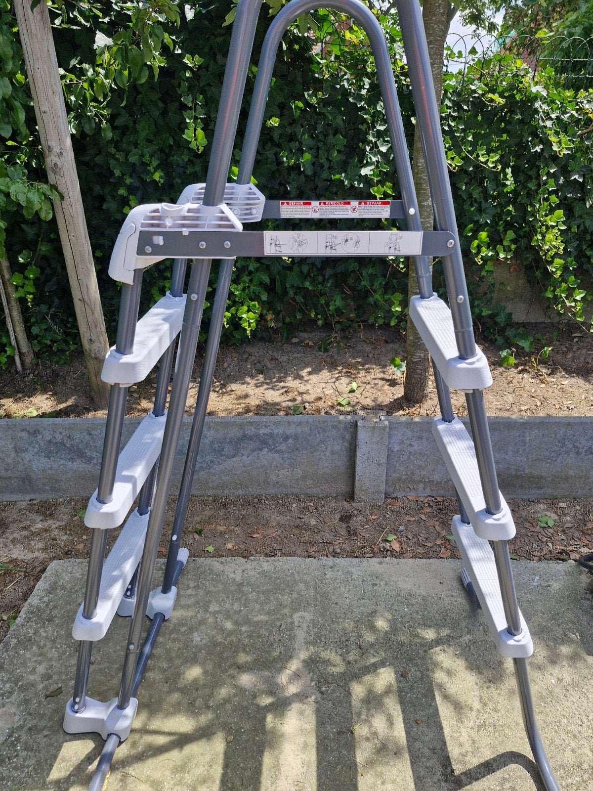 Zwembadladder, Tuin en Terras, Ophalen, Ladder