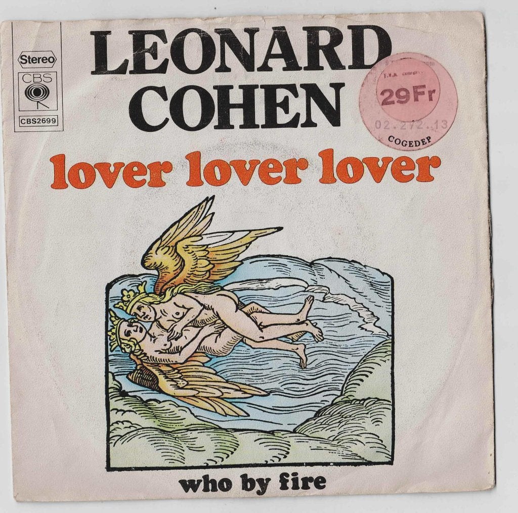 Leonard Cohen - Lover lover lover - Who by fire, CD & DVD, Enlèvement ou Envoi, 7 inch, Utilisé, Country et Western