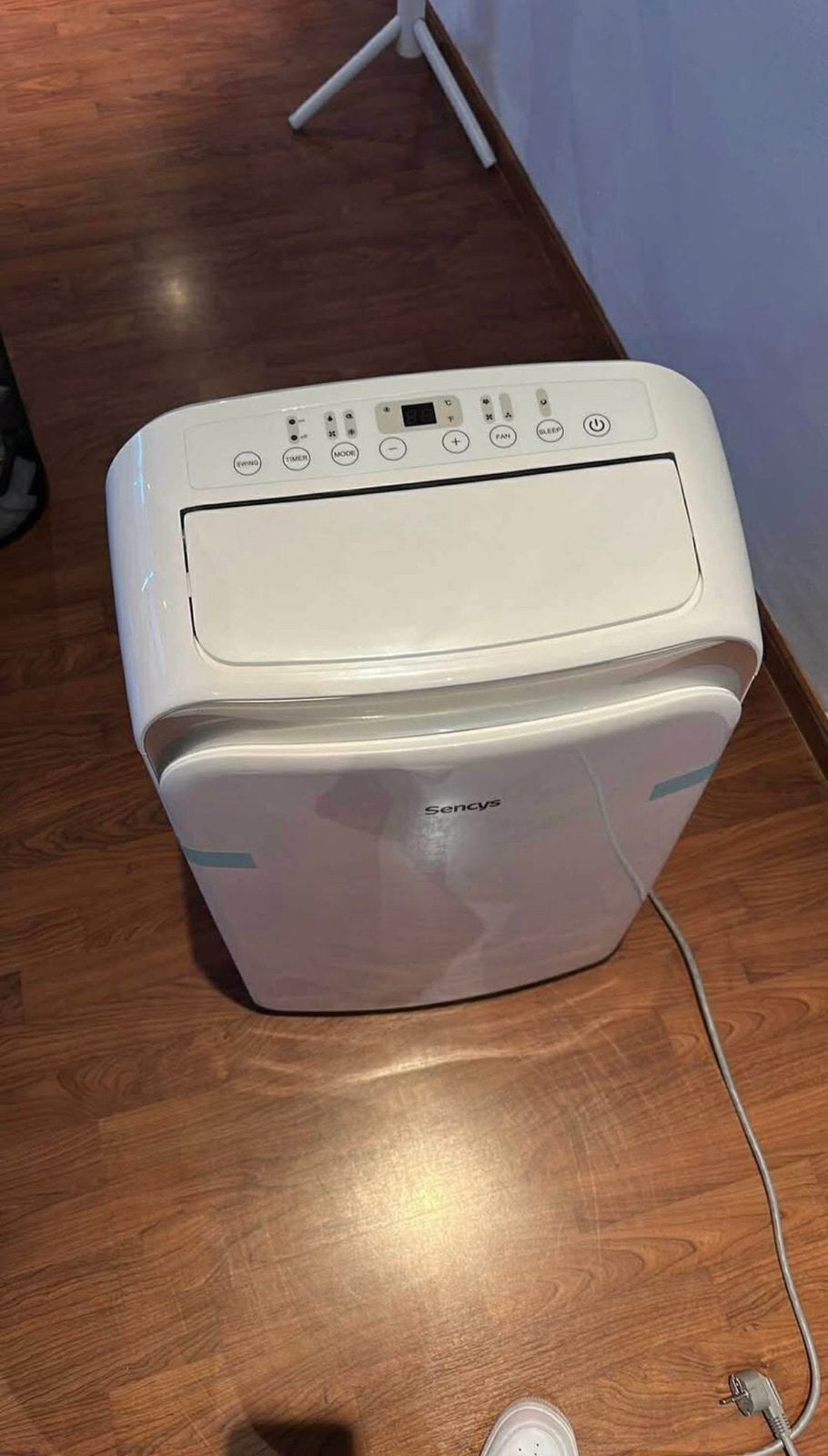 Climatiseur mobile Sencys MPPD-12 3500W, Electroménager, Climatiseurs, Minuterie, 60 à 100 m³, Refroidissement et Déshumidification