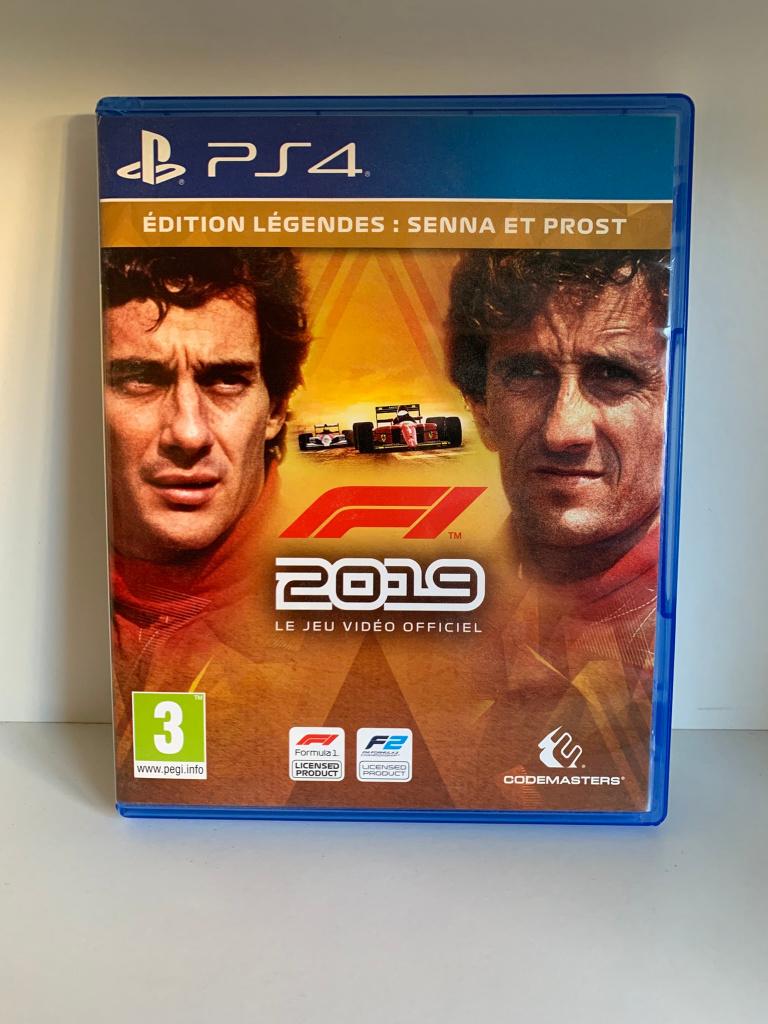 F1 2019 edition legende - PS4 - FRA - Zeer goede staat, Games en Spelcomputers, Online, Verzenden, 1 speler, Racen en Vliegen