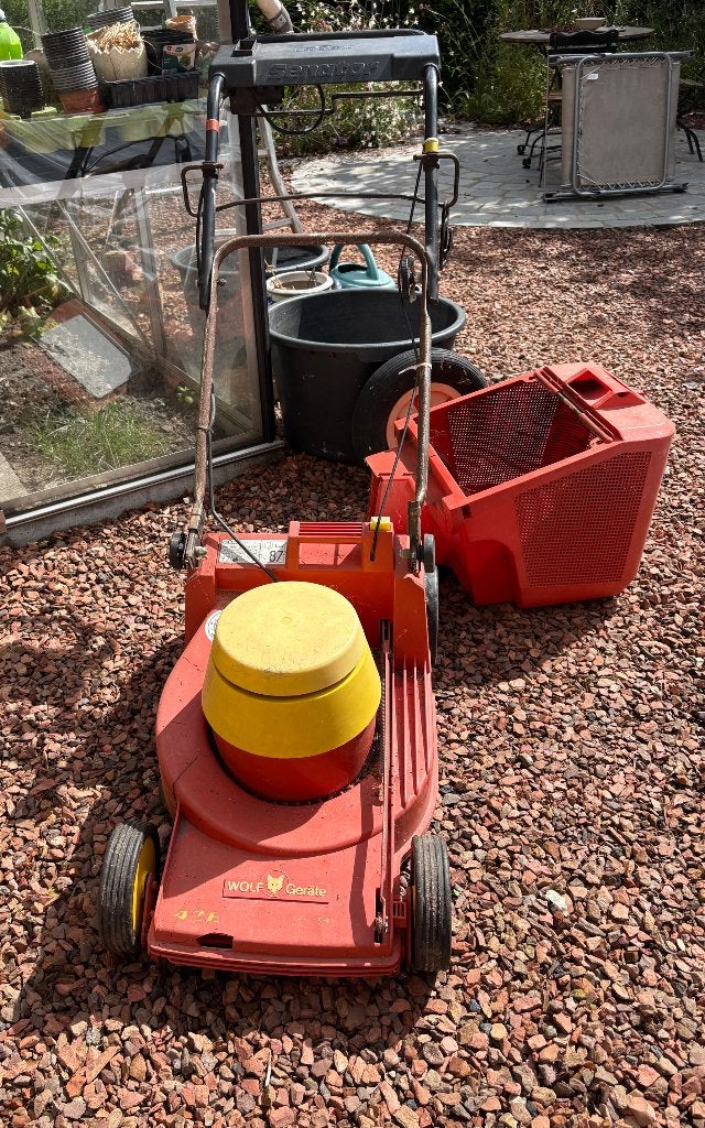 Grasmaaier, Jardin & Terrasse, Tondeuses à gazon, Enlèvement, Utilisé, Tondeuses à gazon électriques