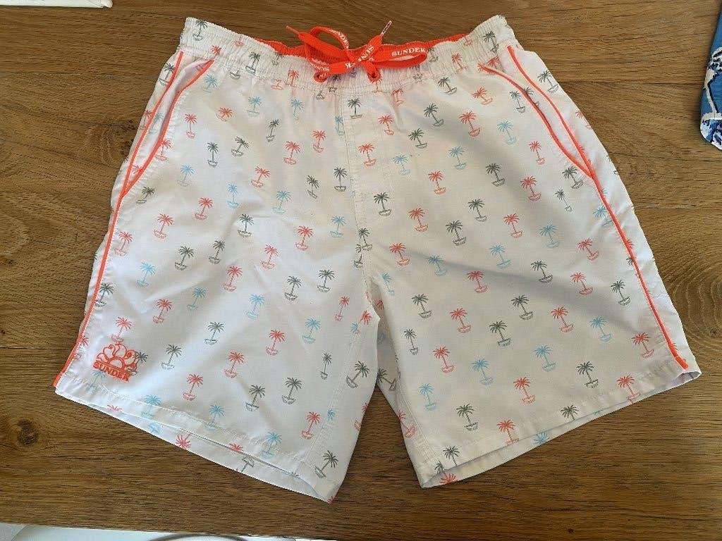 Witte/fluo zwemshort met palmbomen Sundek, Vêtements | Hommes, Vêtements de bain & Maillots de bain, Sundek, Enlèvement ou Envoi