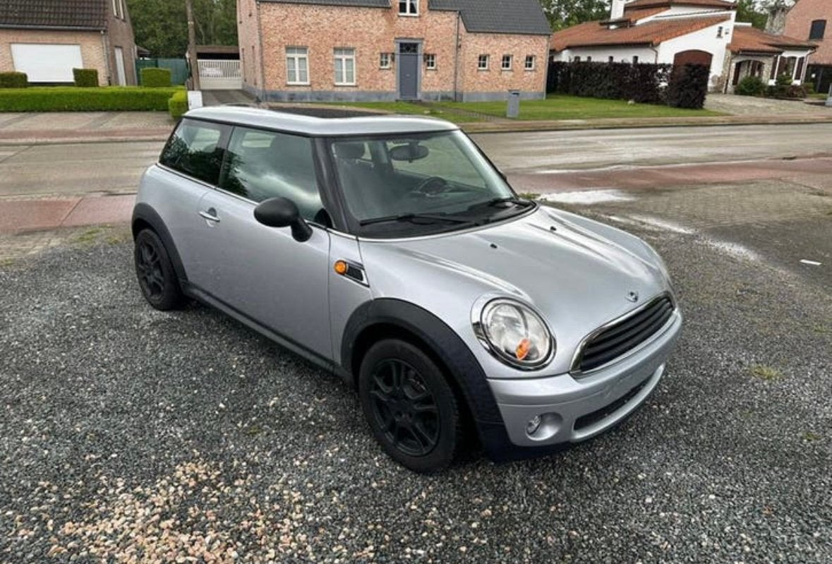 Mini toit ouvrant, Autos, Mini, Argent ou Gris, Achat, Boîte manuelle, Noir