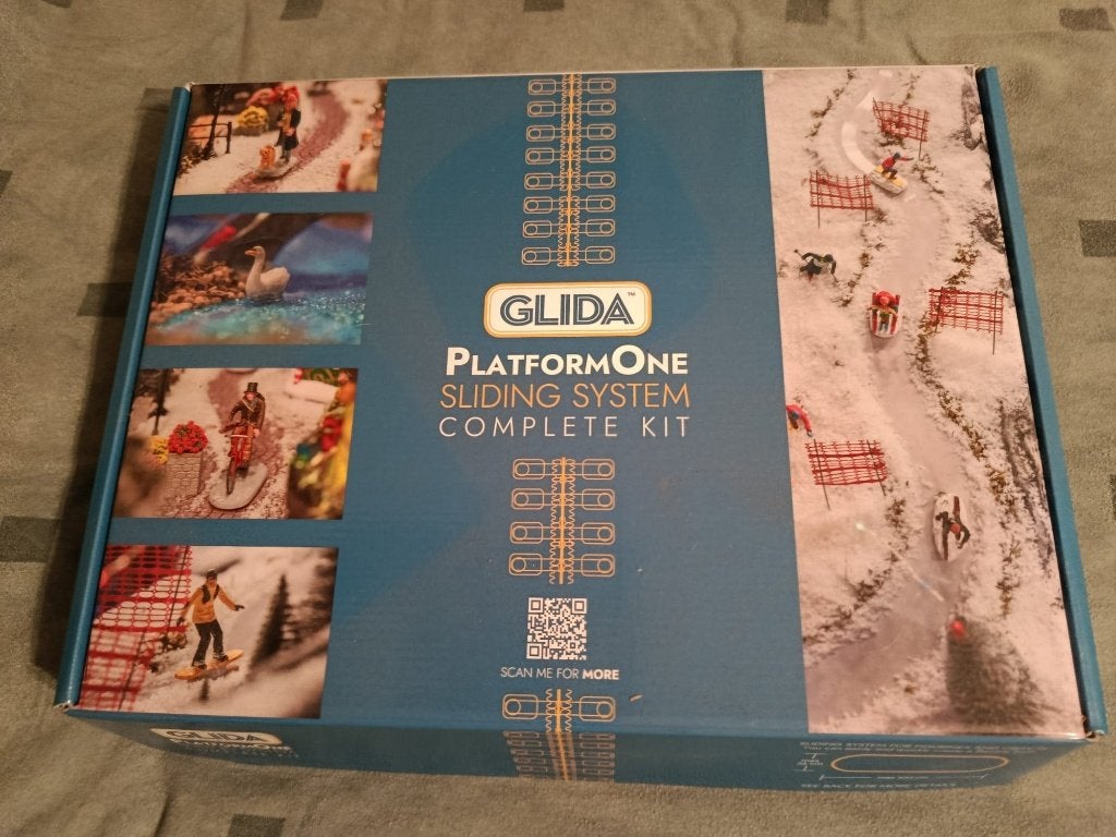 glida beweging in kerstdorp, Diversen, Ophalen of Verzenden, Zo goed als nieuw