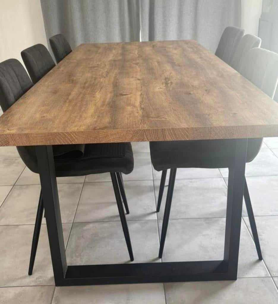 Hele woonkamerset (tafel, tv-kast, salontafel) exc. Stoelen, Huis en Inrichting, Ophalen, Zo goed als nieuw, Vijf personen of meer
