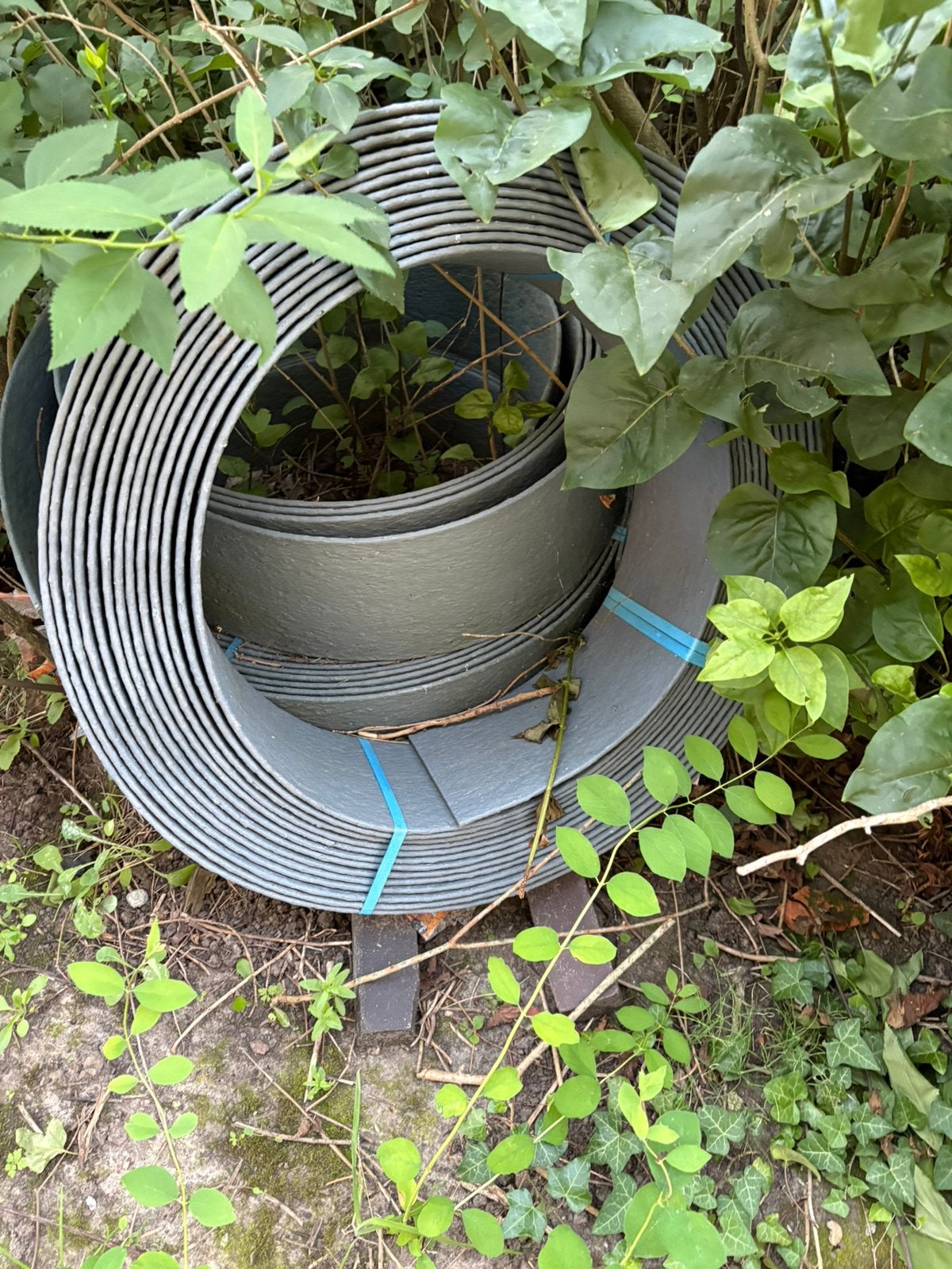 Afboording tuin, Tuin en Terras, Ophalen, Zo goed als nieuw