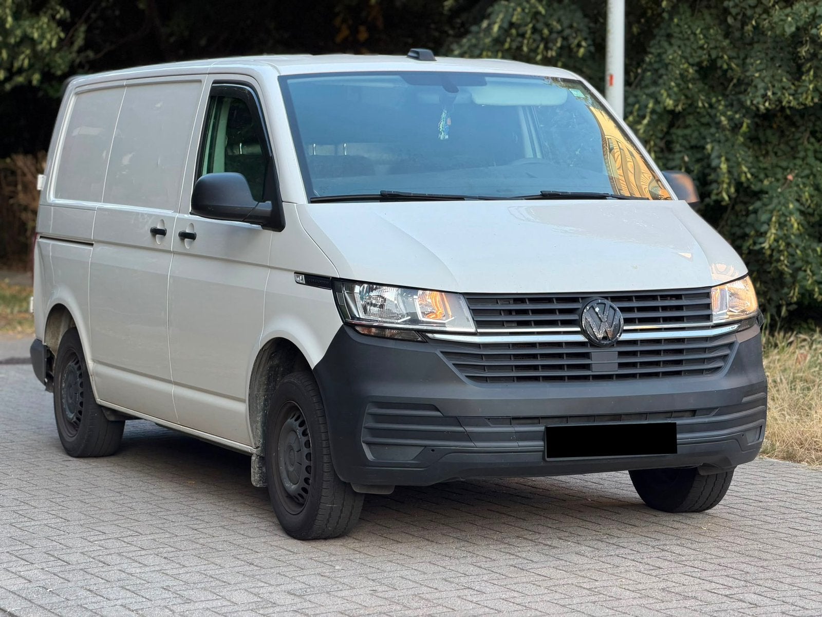 Volkswagen Transporter T6.1 2.0 TDI 150, Autos, Volkswagen, 3 places, Boîte manuelle, Noir, Diesel