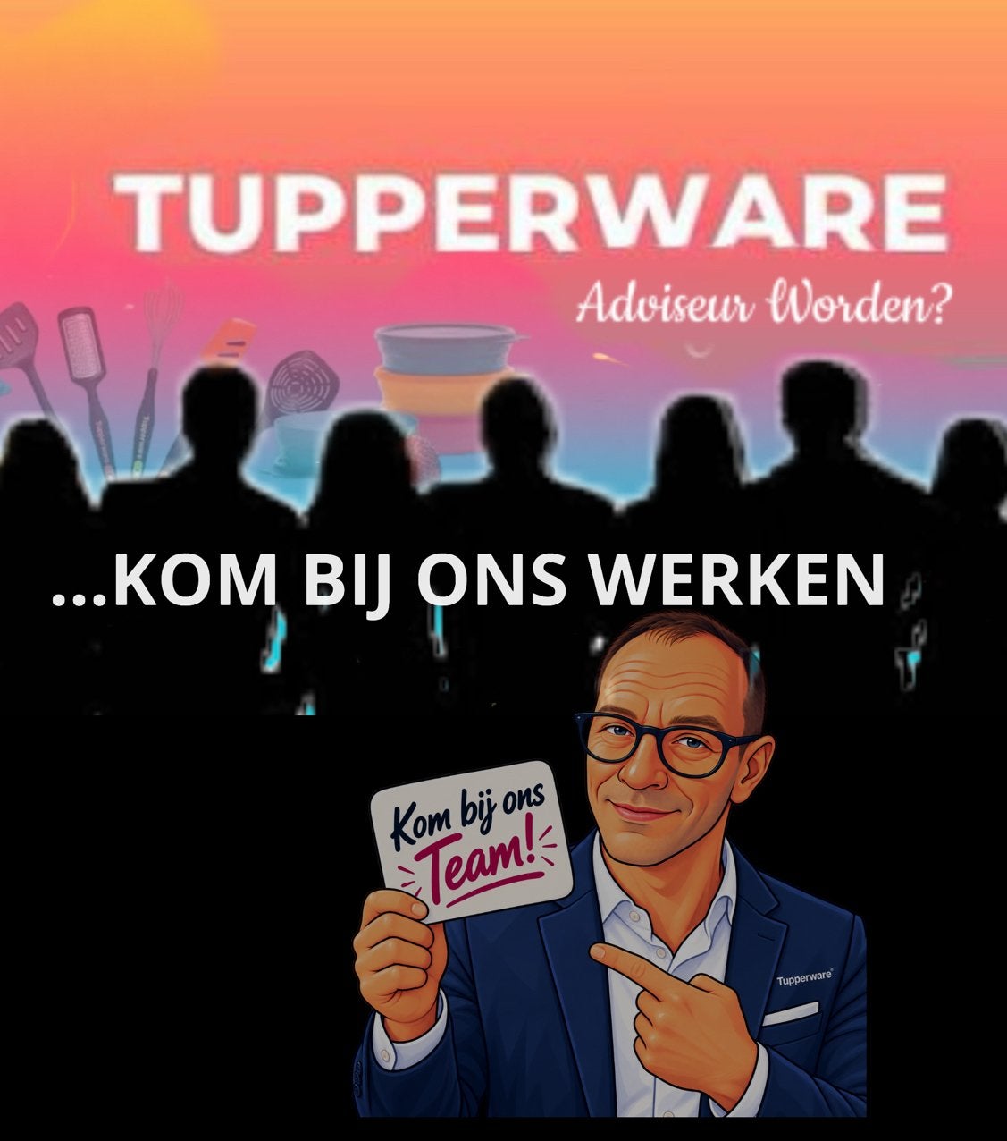 Start jouw eigen flexibele (bij)verdienste met Tupperware!, Horaire variable, Premier Emploi, Autres formes, Convient comme travail d'appoint