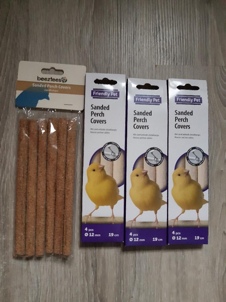Vogel speeltjes en zitstokhoesje, Ophalen of Verzenden, Gebruikt, Kooi-accessoires