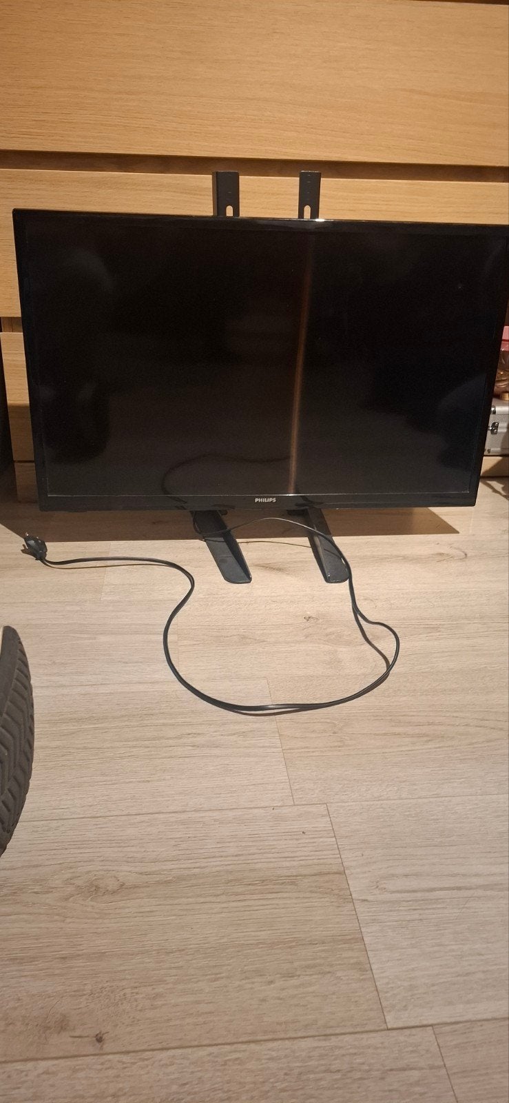 Philips tv met statief werkend 30 inch, Ophalen