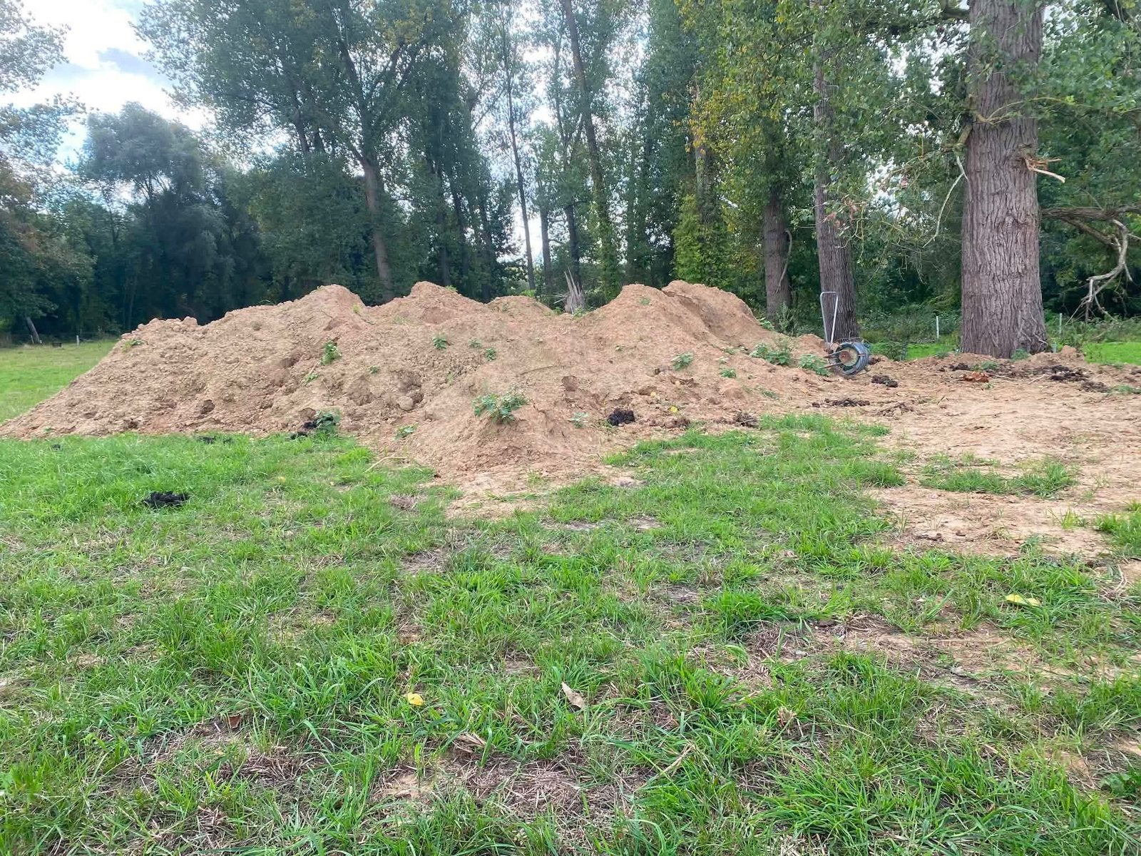 Gratis zuivere opvulgrond Boutersem, Ophalen