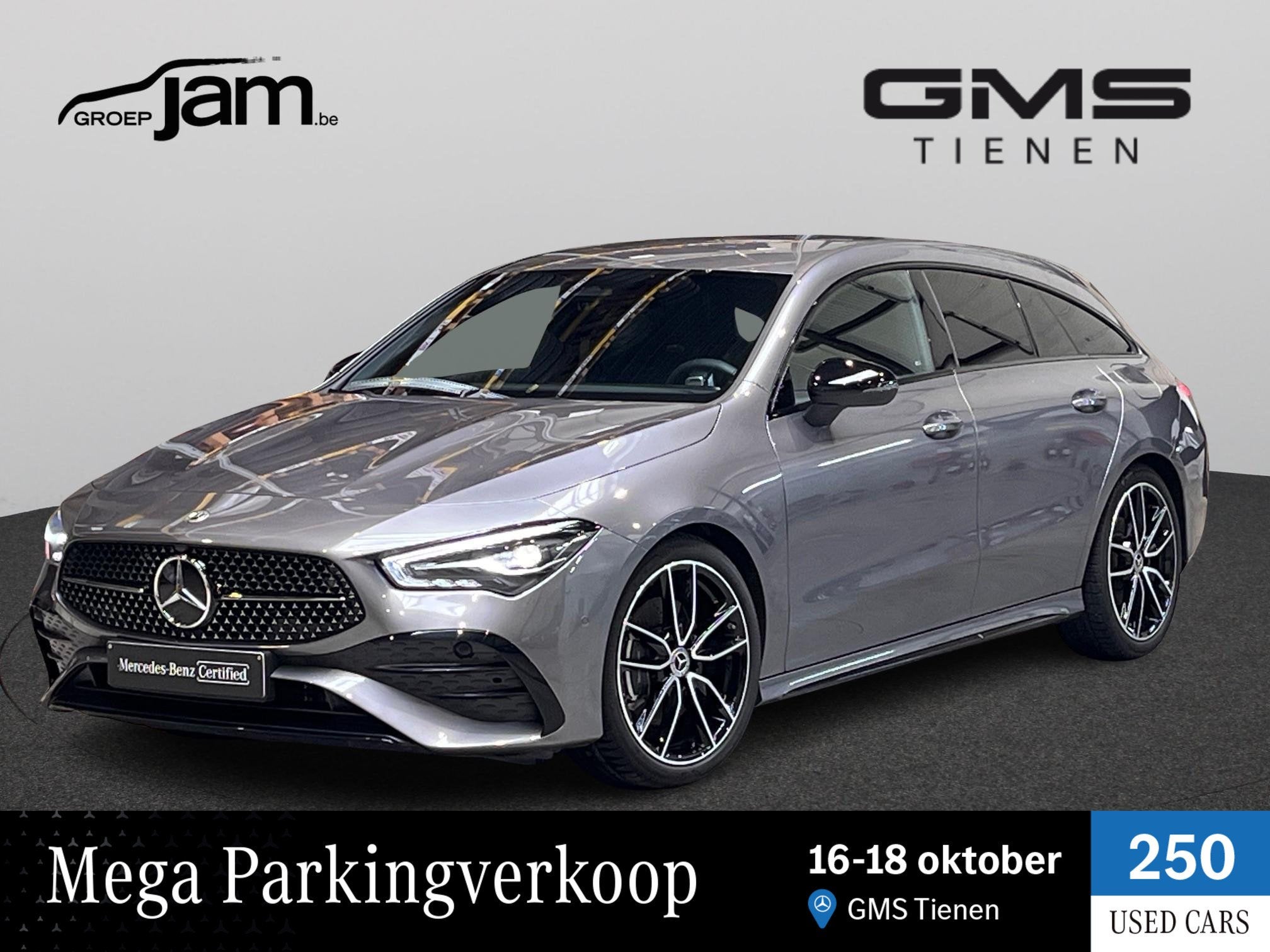 Mercedes-Benz CLA-Klasse Shooting Brake 200 AMG Line, Autos, Achat, Entreprise, Noir, Automatique