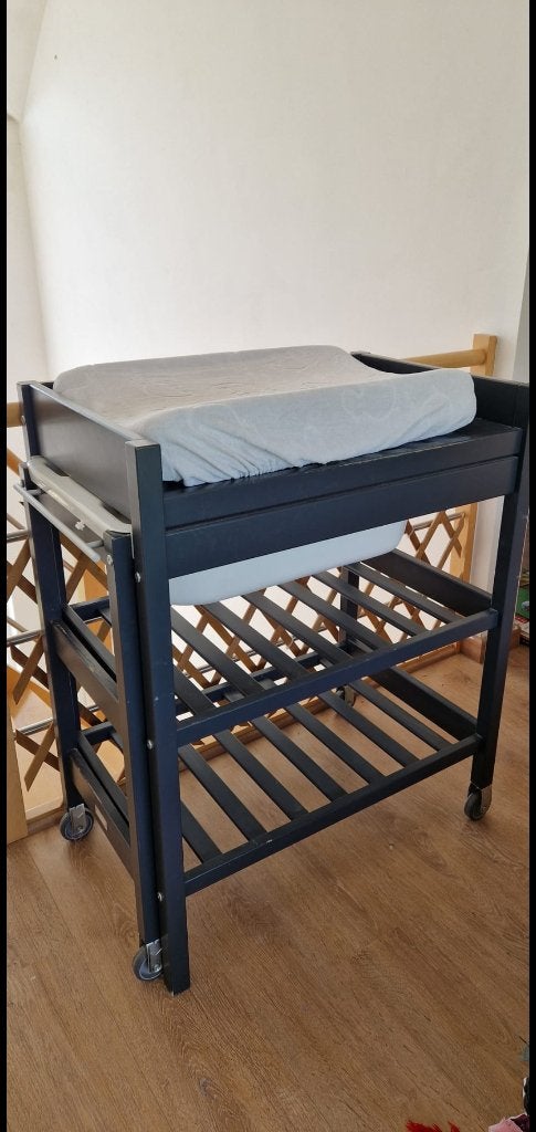 Table à langer BOPITA avec baignoire, Enfants & Bébés, Chambre d'enfant | Commodes & Armoires, Utilisé, Enlèvement