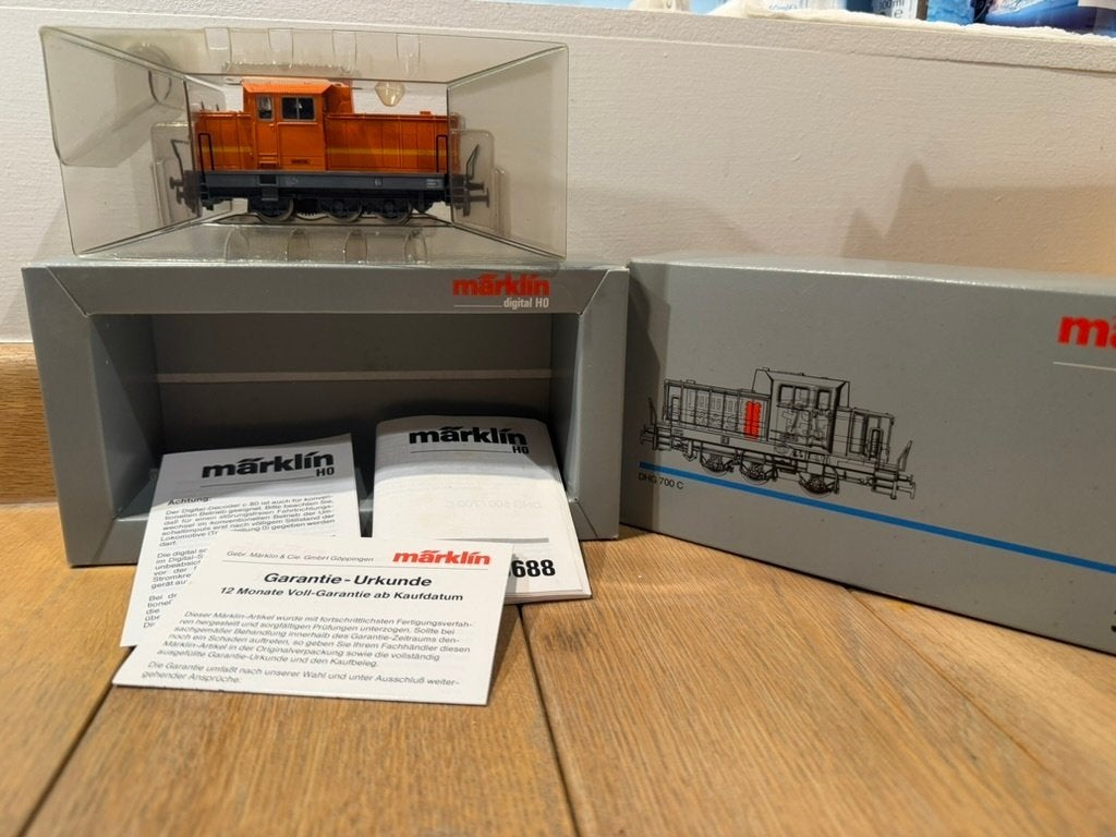 Märklin HO nouveau 3688 en boîte Henschel DHG 700 C digital, Hobby & Loisirs créatifs, Neuf, Analogique, Enlèvement ou Envoi, Courant alternatif