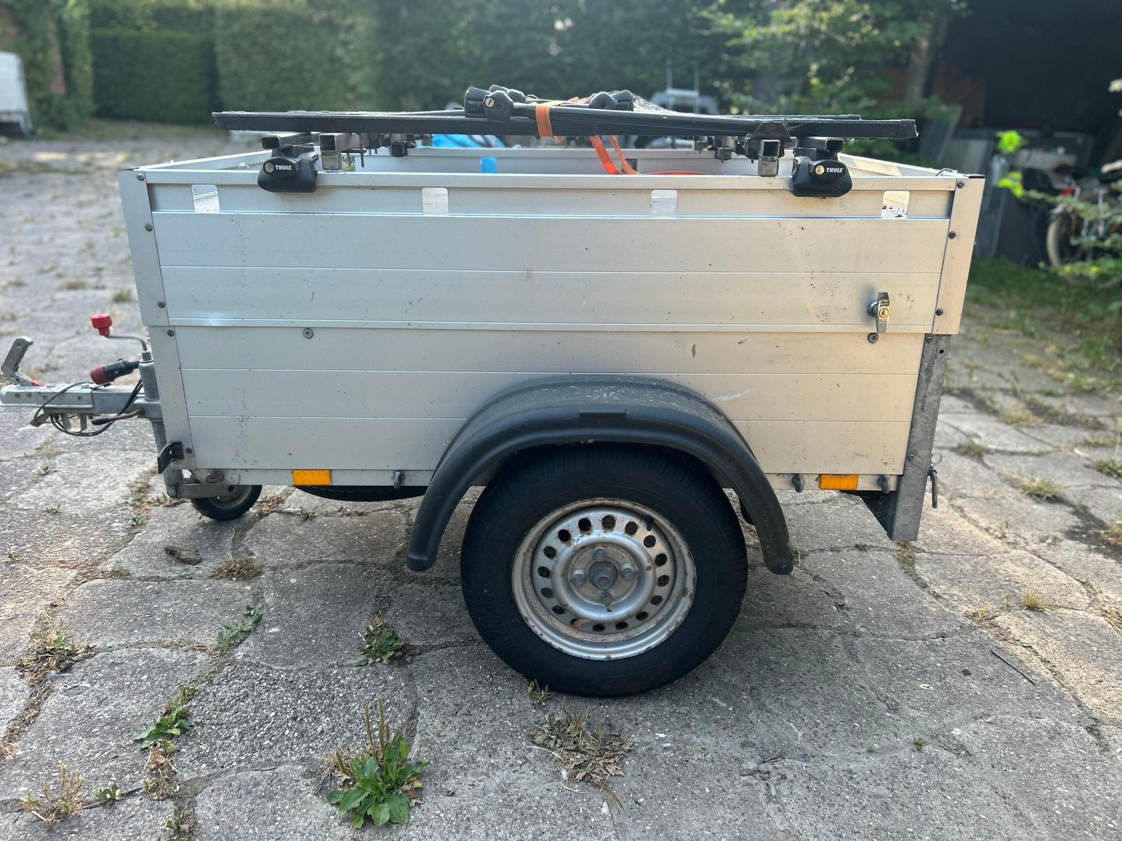 Anssems bagagewagen, Ophalen, Zo goed als nieuw