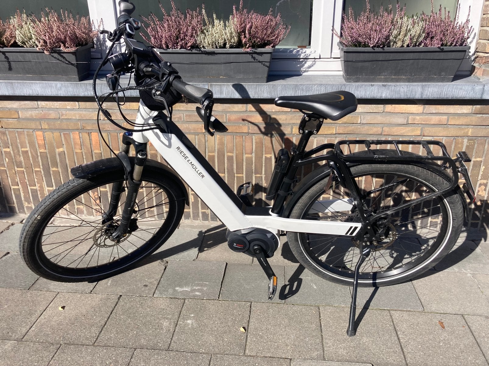 Riese Muller dames spedelec, Zo goed als nieuw, 47 tot 51 cm, 30 tot 50 km per accu, Ophalen