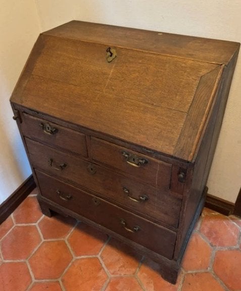 Bureau antiek, Huis en Inrichting, Bureaus, Ophalen, Gebruikt, Secretaire, Antiek