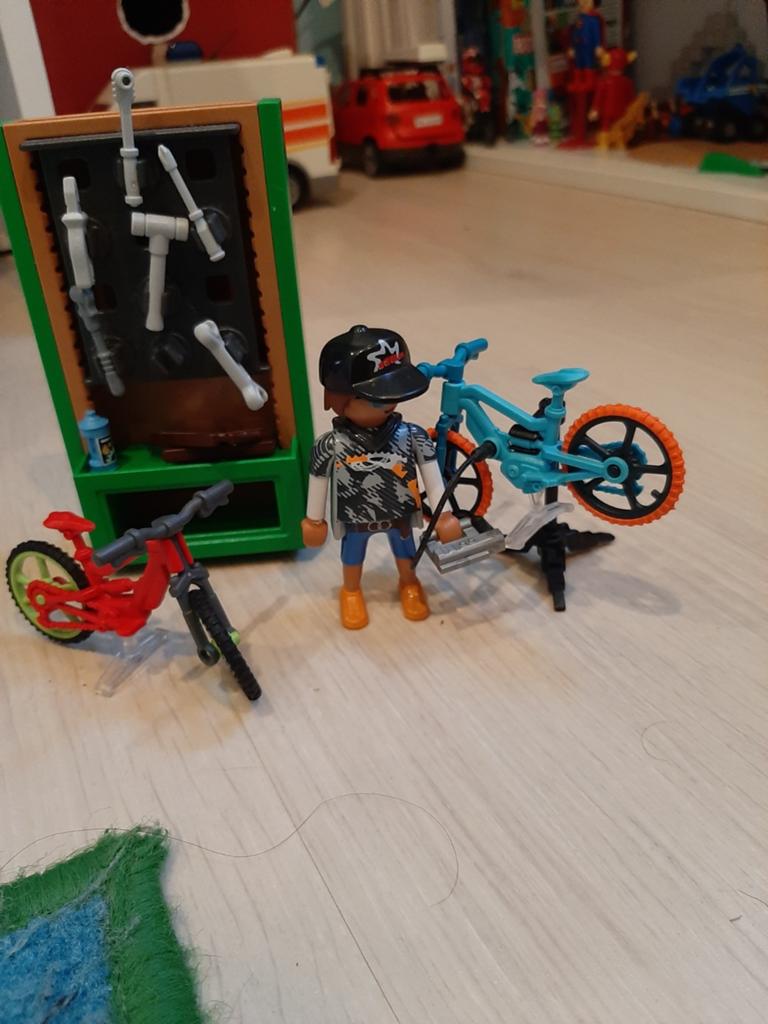 Playmobil fiets winkel, Kinderen en Baby's, Speelgoed | Playmobil, Ophalen of Verzenden