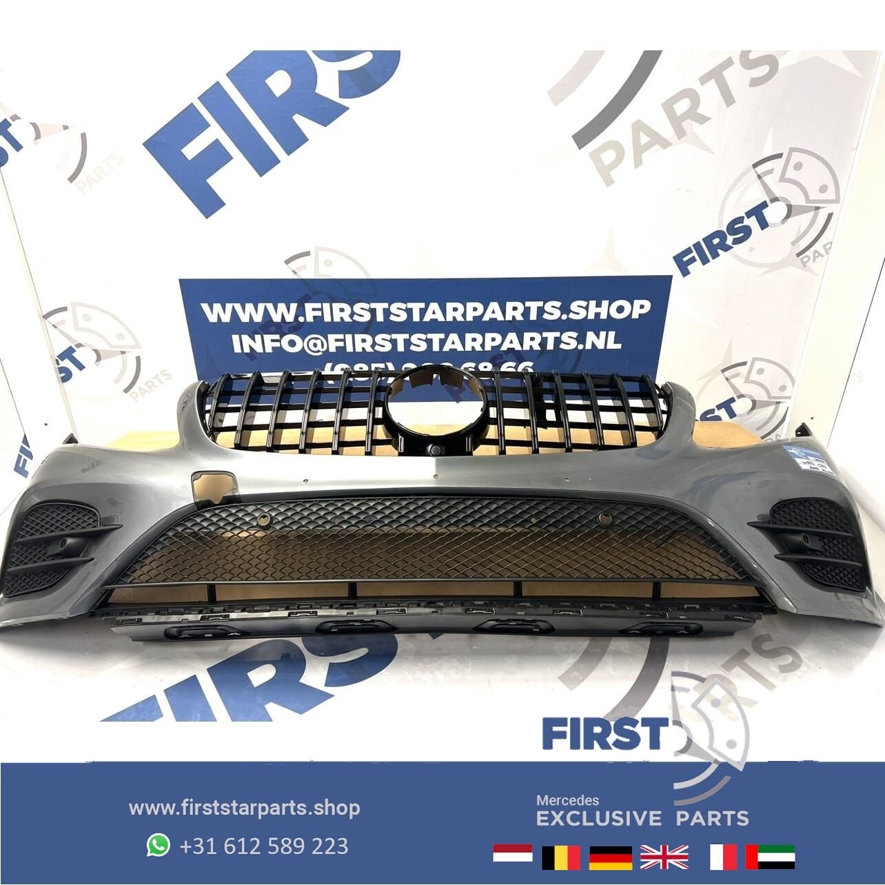 W253 GLC AMG BUMPER + GT GRIL PRE-FACELIFT VOORBUMPER origin, Utilisé, -, Avant, -