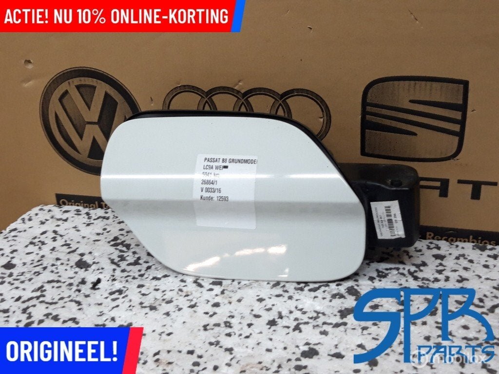 TANKKLEP TANKDOP TANK KLEP DEKSEL Passat B8 3G5809857 LC9A, Gebruikt, Volkswagen, Ophalen of Verzenden, Volkswagen