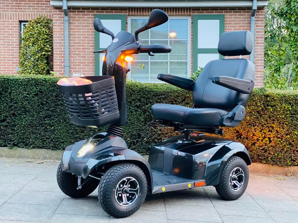 Voiturette électrique Strider ST4D Scootmobiel etat neuf, Enlèvement ou Envoi, Pliant, Comme neuf, Fauteuil roulant électrique