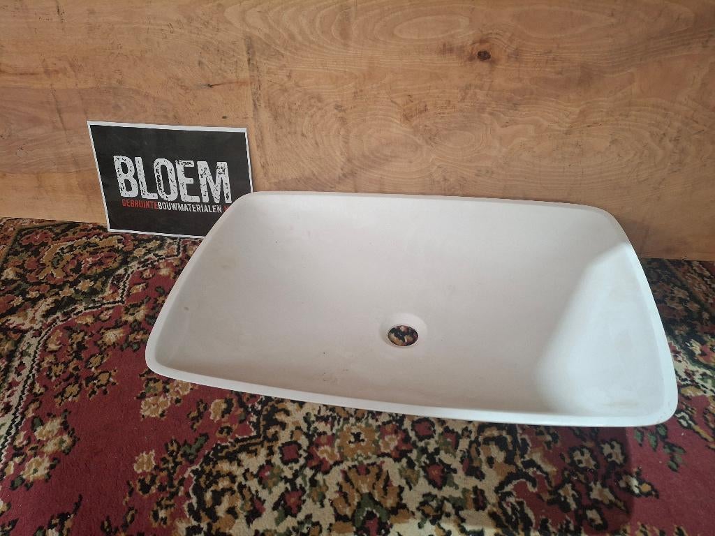 wasbakken, waskommen, badmeubel, Bricolage & Construction, Sanitaire, Comme neuf, Lavabo, Pierre, Enlèvement