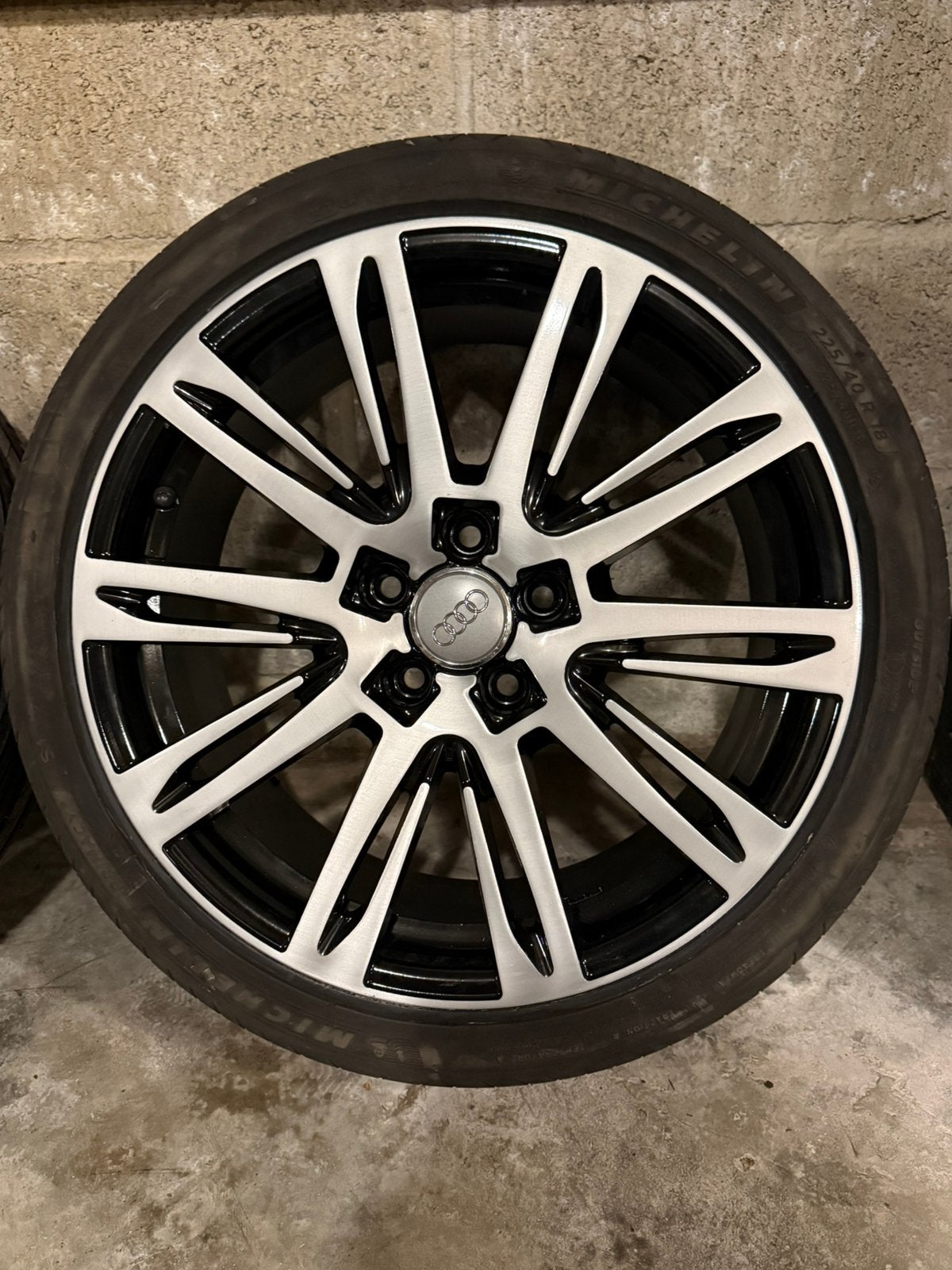 Jantes Audi 18 5x112, Pneus et Jantes, Pneus été, 18 pouces, Enlèvement