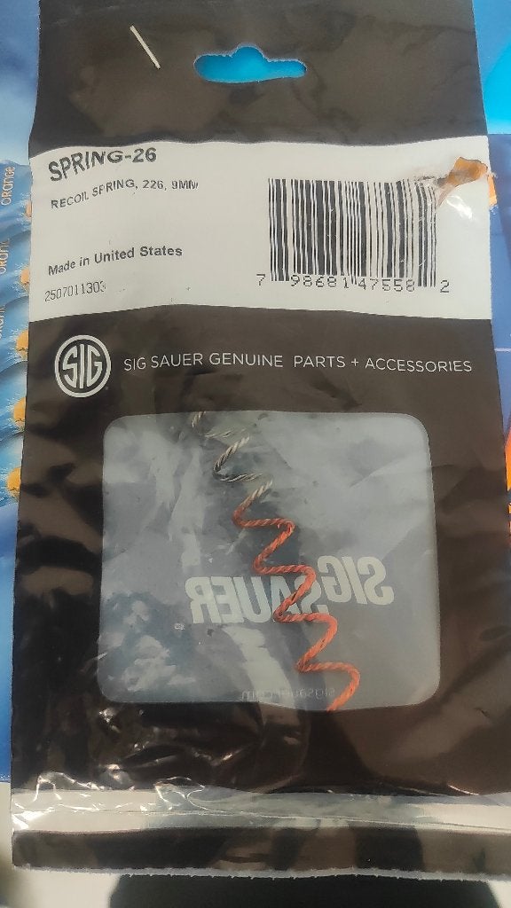 Recoil spring Sig Sauer 226, Ophalen of Verzenden, Nieuw
