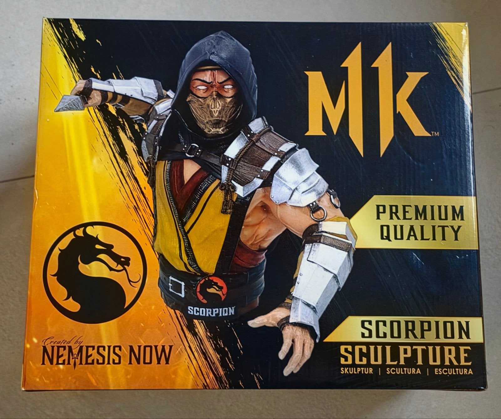 Mortal Kombat 11 – Buste / Sculpture Scorpion, Enlèvement, Neuf, Autres types