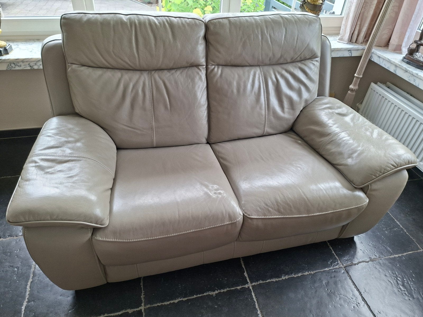 Leder salon, Huis en Inrichting, Ophalen