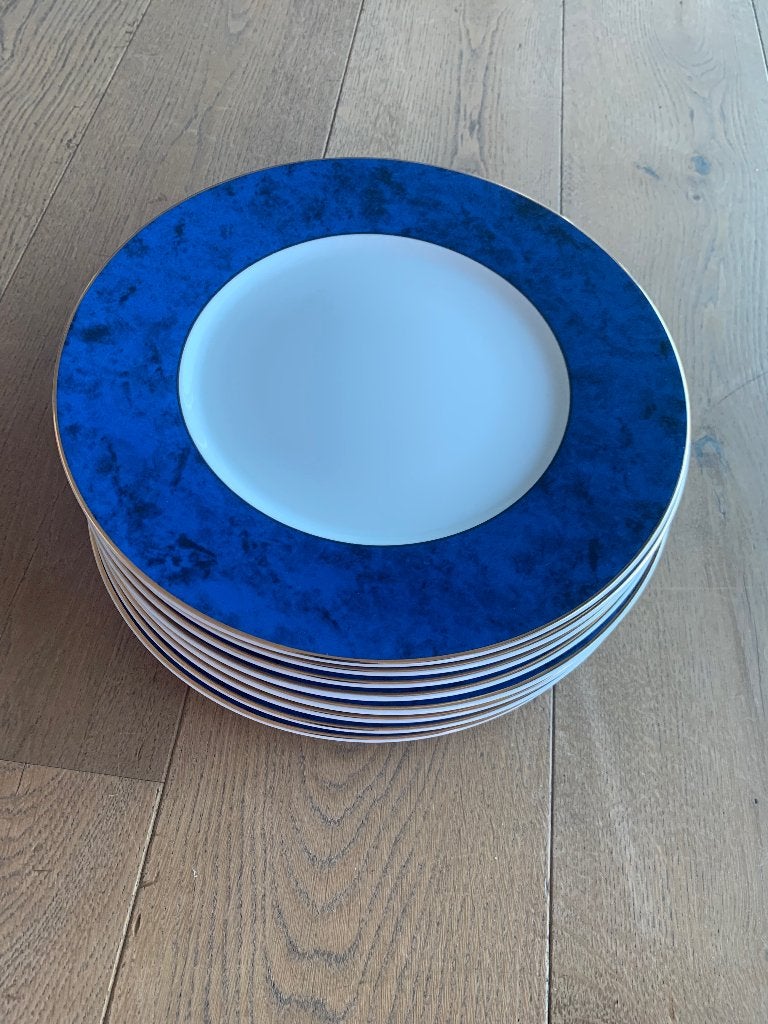8 grote borden Limoges / Decor exclusiv by Guy Degrenne, Ophalen, Bord(en), Overige stijlen, Porselein