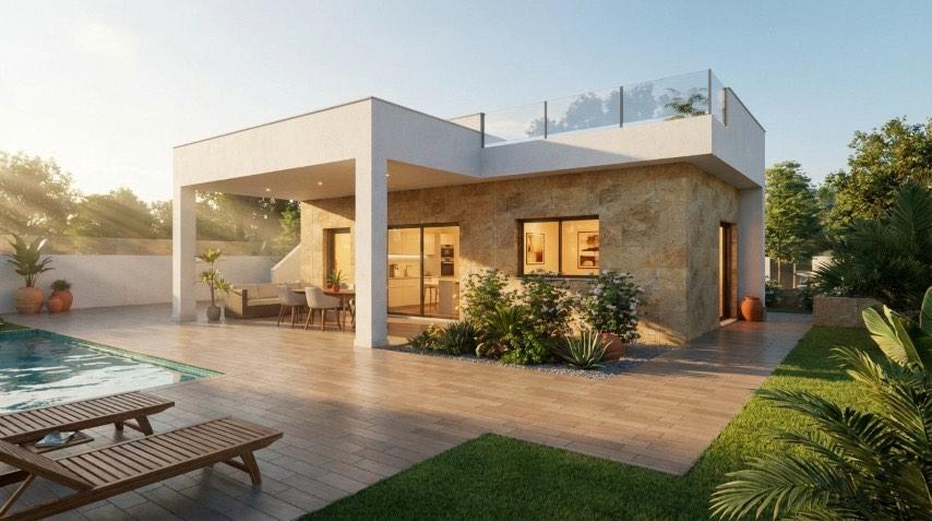 Villa en espagne piscine privative a vendre, Immo, Orihuela Costa, 120 m², Maison d'habitation, Campagne