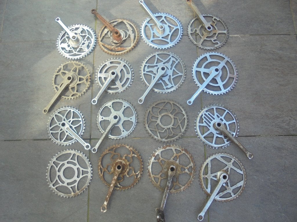 verschillende oude fiets tandwielen te ruil oldtimer antiek, Ophalen of Verzenden