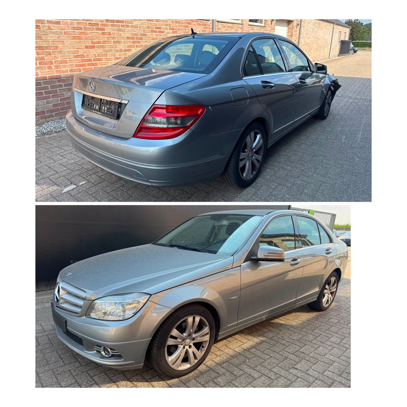 Mercedes-Benz w204 klasse c 200 cdi automaat perfect, Auto's, Automaat, Zwart, Leder, Diesel