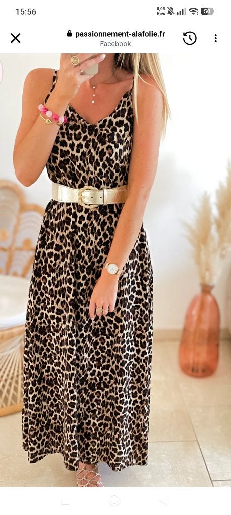 Robe neuve, Enlèvement, Neuf, Taille 42/44 (L), Brun