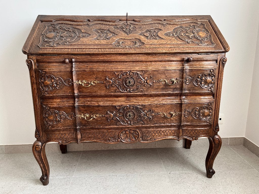 Antieke secretaire, Huis en Inrichting, Kasten | Secretaires, Ophalen, Gebruikt, Antiek