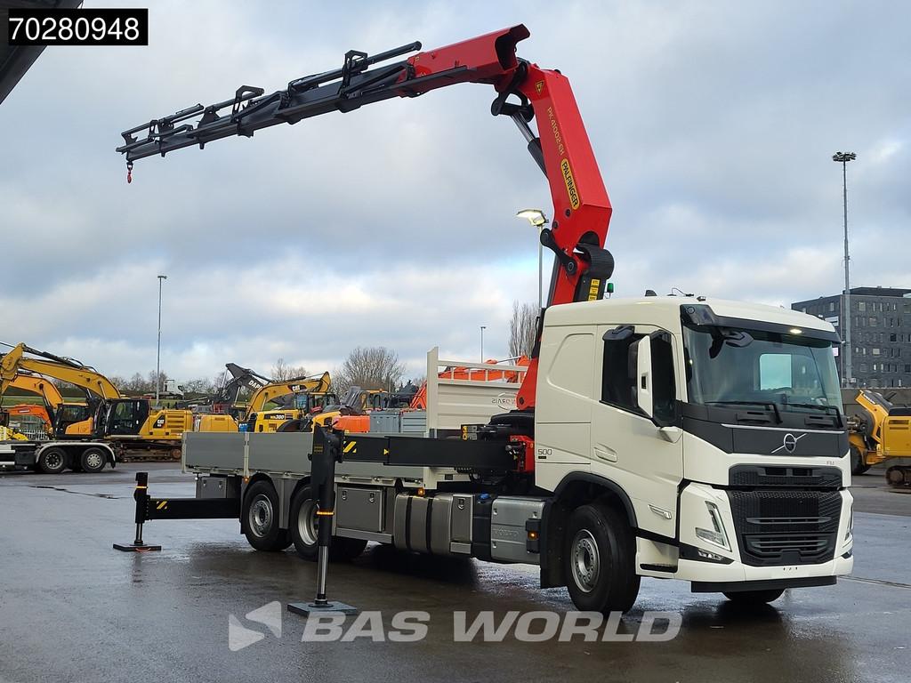 Volvo FM 500 6X2 NEW! Palfinger PK41002 EH-E Kran Crane Lift, Auto's, Vrachtwagens, Automaat, Euro 6, Wit, Bedrijf