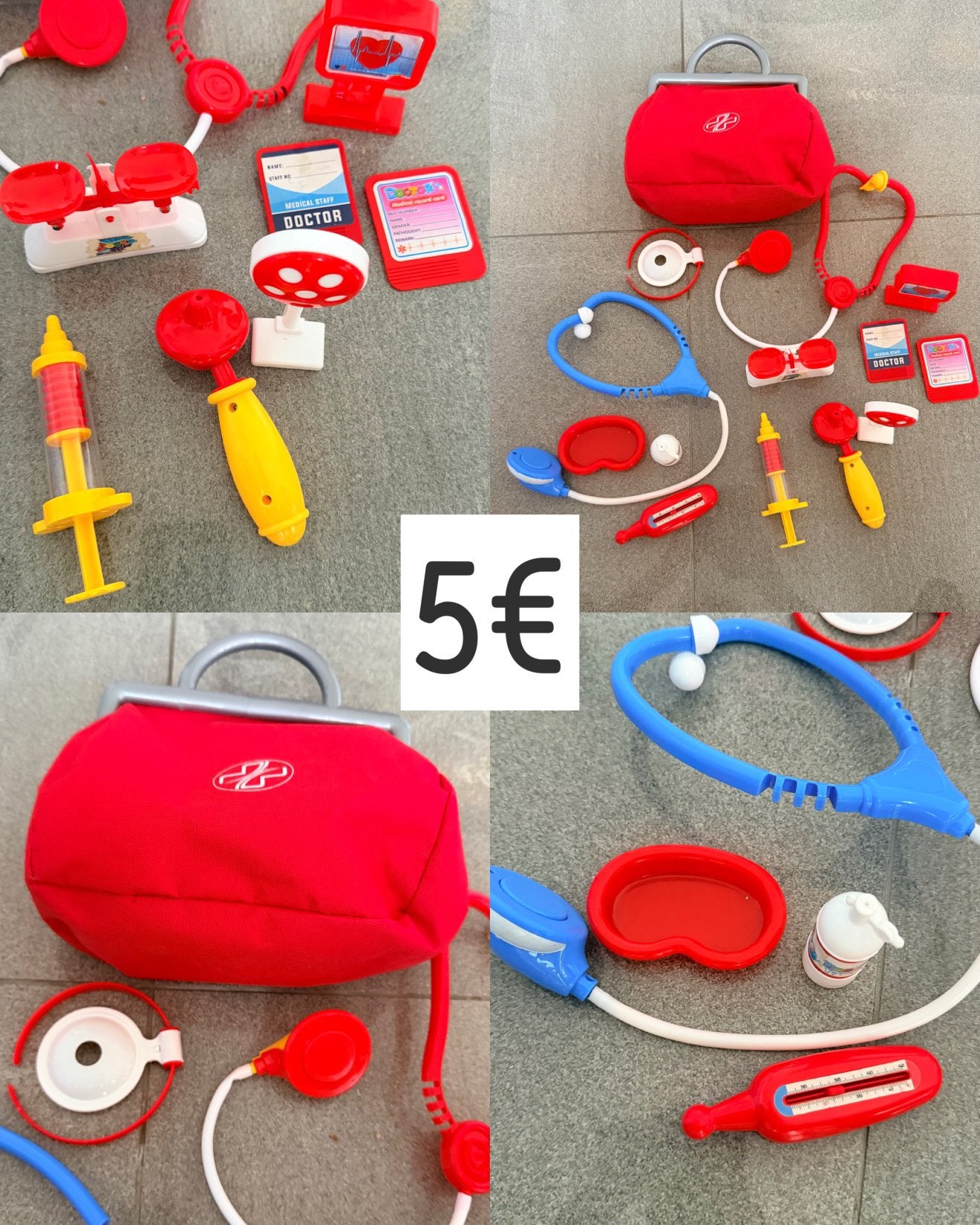 Jouet pour enfants Doctor set, Enlèvement, Comme neuf