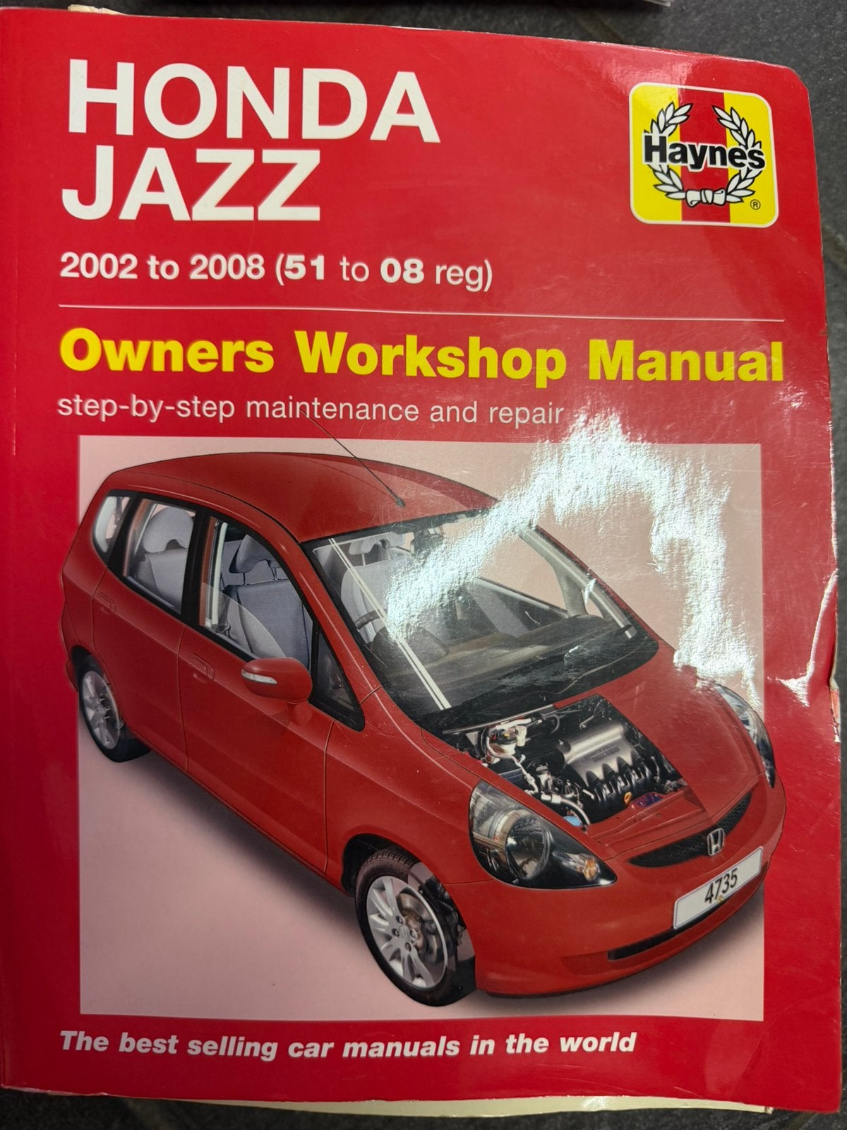 Haynes HONDA JAZZ, Ophalen of Verzenden