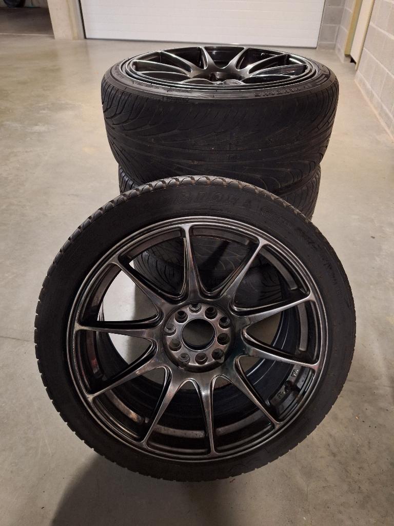 XXR527 17" 8.25J 5x114.3, Auto-onderdelen, Banden en Velgen, Ophalen, Gebruikt, Banden en Velgen, 17 inch
