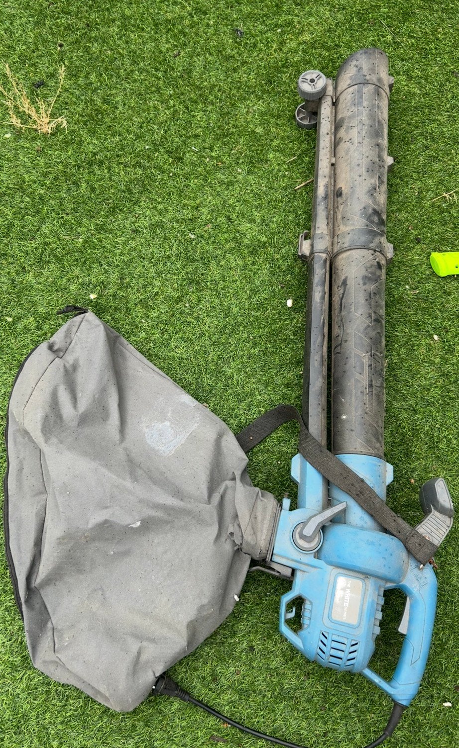 Bladblazer, bladzuiger, Tuin en Terras, Ophalen, Gebruikt, Met opvangzak, Handgedragen