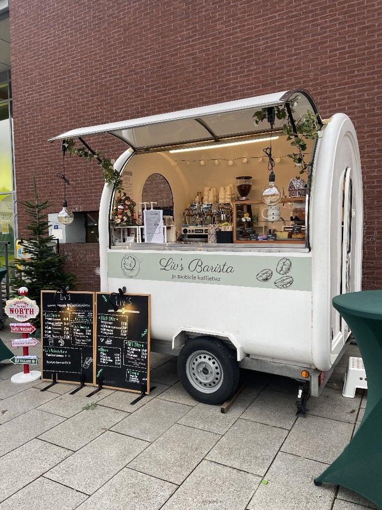 Mobiele koffietruck, Ophalen, Dranken