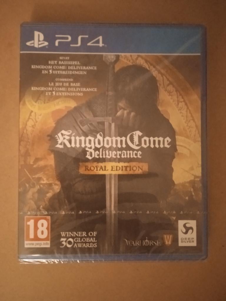 Kingdom Come Deliverance - Royal Edition PS4 New & Sealed, Vanaf 18 jaar, 1 speler, Nieuw, Ophalen