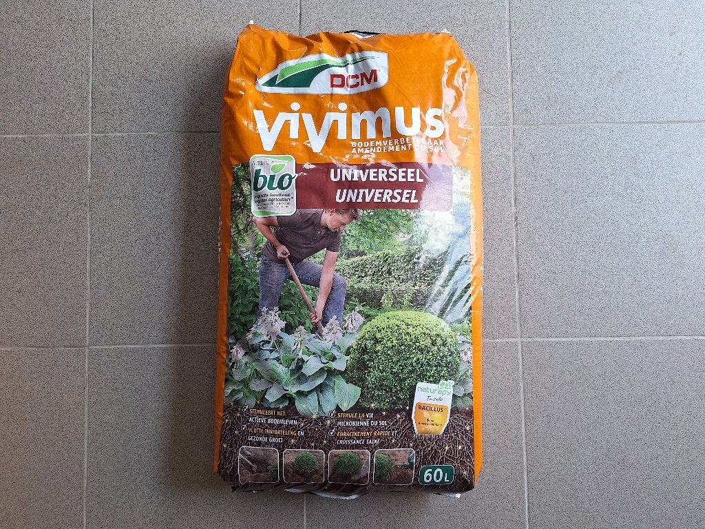 Bodemverbeteraar DCM Vivimus Universeel 60 liter, Jardin & Terrasse, Terre & Fumier, Autres types, Enlèvement