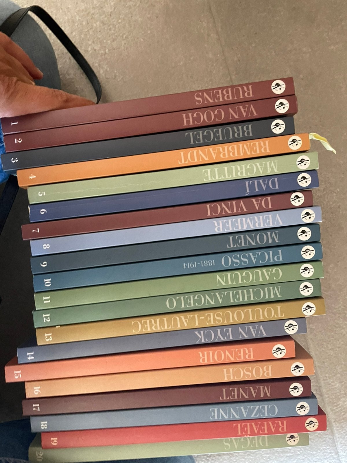 De mooiste meesterwerken van.  Kunstboeken, Livres, Partis & Groupements, Enlèvement ou Envoi, Comme neuf