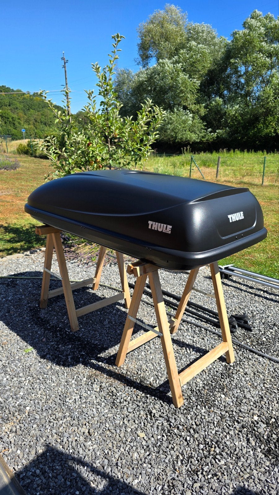 Coffre de toit THULE + Barres, Autos : Divers, Comme neuf