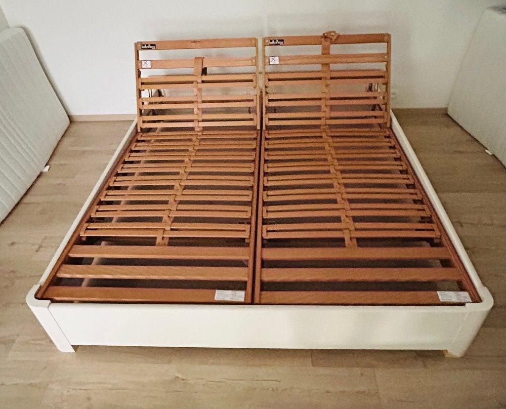 Latoflex met bedframe en matrassen, Maison & Meubles, Autres dimensions, 210 cm, Enlèvement, Utilisé