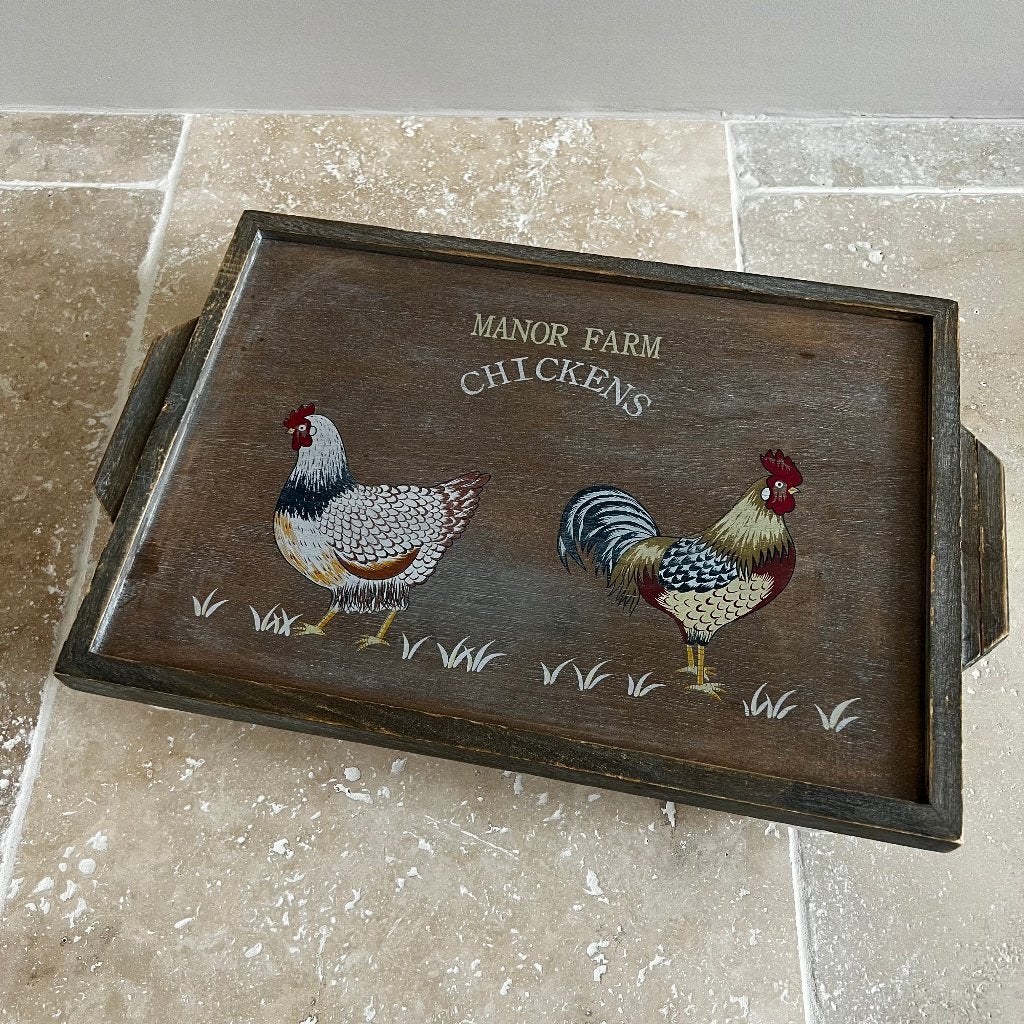 Kussenbakje (ontbijt op bed), Huis en Inrichting, Woonaccessoires | Dienbladen, Ophalen, Gebruikt, Hout