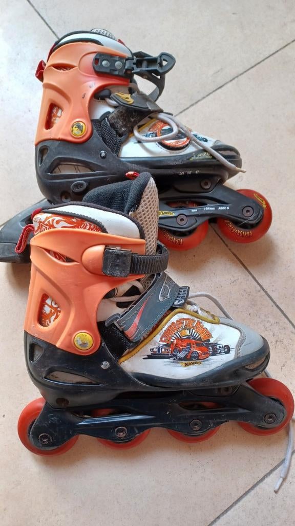 Skeelers Hotwheels, Ophalen, Verstelbaar, Gebruikt, Kinderen