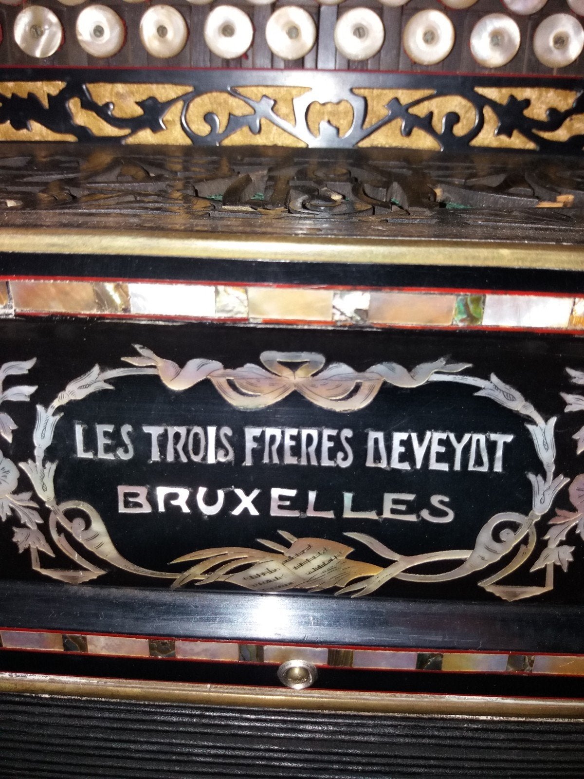 accordeon les trois frères deveydt Bruxelles, Muziek en Instrumenten, Ophalen